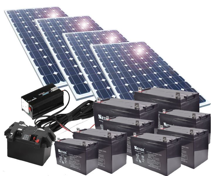 Kit de energía solar 1000W