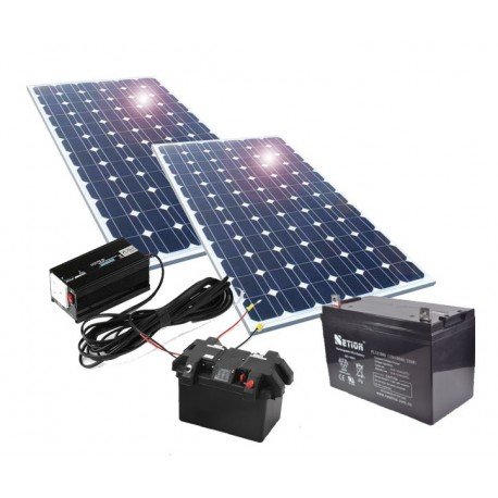 Kit de energía solar 200W