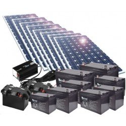 Kit de energía solar 2000W