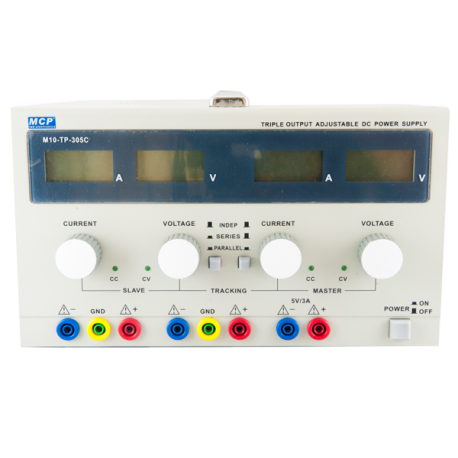 FUENTE REGULADA DOBLE VARIABLE 0-32 V 0-3 A UTP-3702