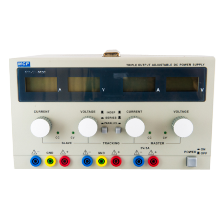FUENTE REGULADA DOBLE VARIABLE 0-32 V 0-3 A UTP-3702
