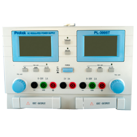 FUENTE REGULADA DOBLE VARIABLE 0-32 V 0-3 A UTP-3702
