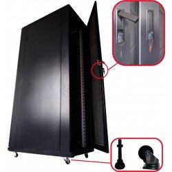RACK GABINETE DE PISO R4C-42U