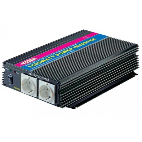 Inversores de voltaje 24V 1500W Marca PACO (RETIE)