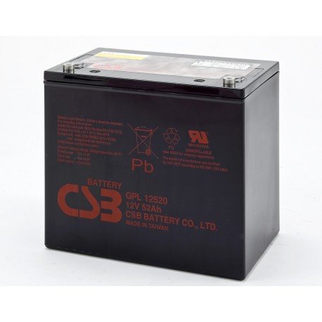 Baterias csb GPL12520 battery 12v 52ah