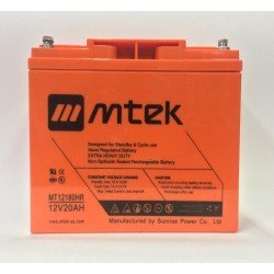 BATERIA 12V 200 AH GEL MTEK