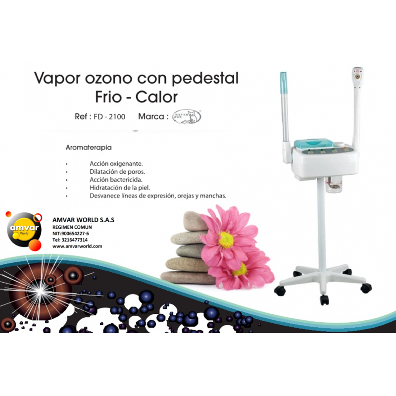 VAPOR OZONO CON PEDESTAL FRIO / CALOR