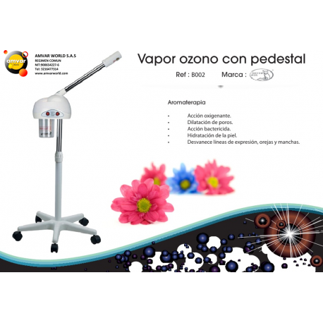 VAPOR OZONO CON PEDESTAL