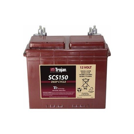 Bateria trojan scs-150 12v 100ah battery