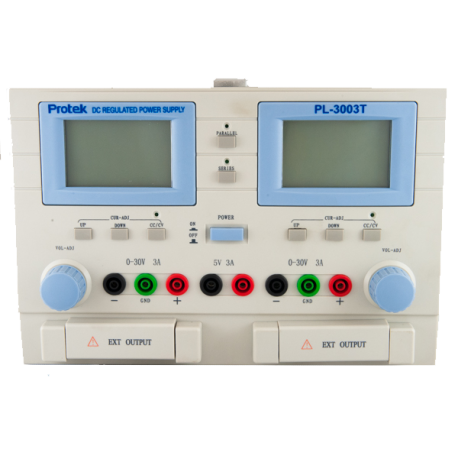 FUENTE REGULADA DOBLE VARIABLE 0-32 V 0-3 A UTP-3702
