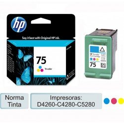 Cartucho HP 75 Color