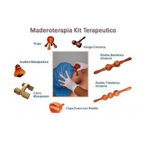 Maderoterapia kit corporal