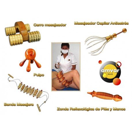 Maderoterapia kit corporal